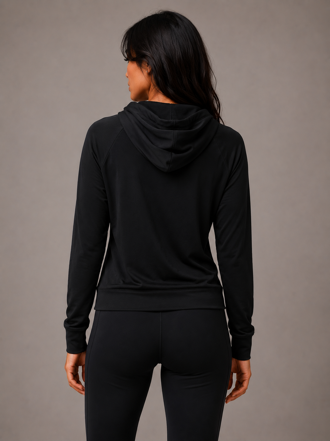 Flow Modal Hoodie - Black