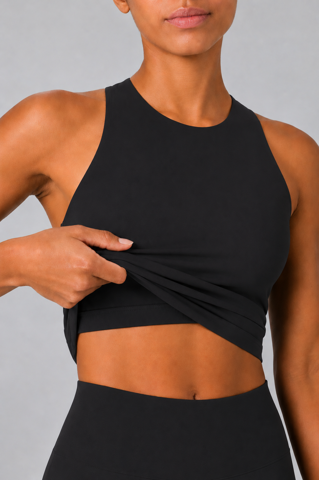 FormKnit Performance Tank Top - Black