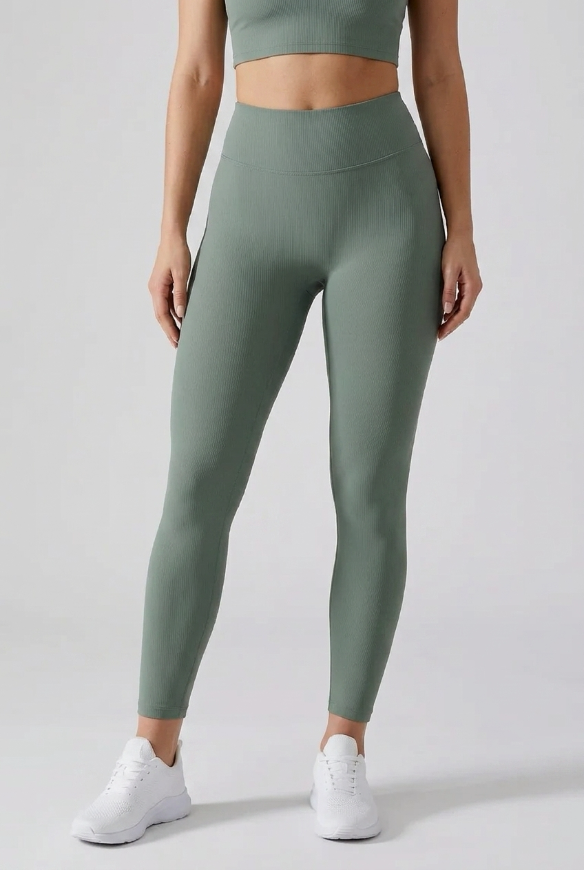 BaseForm Essential Leggings - Green