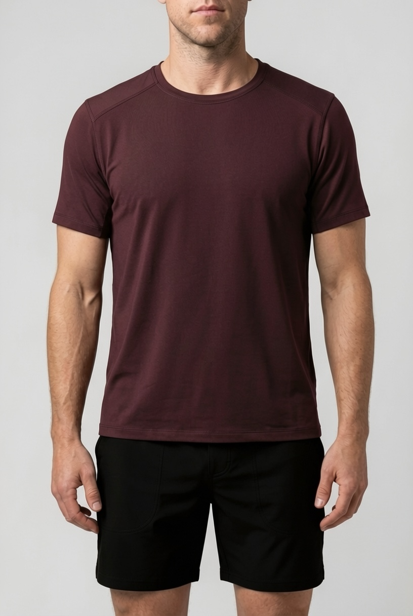 SoftCore Essentials T-Shirt - Cherry Lacquer