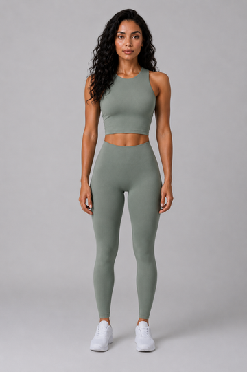 BaseForm Essential Leggings - Green