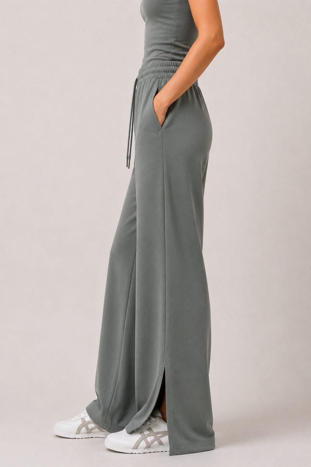 Flow Modal Trousers - Green
