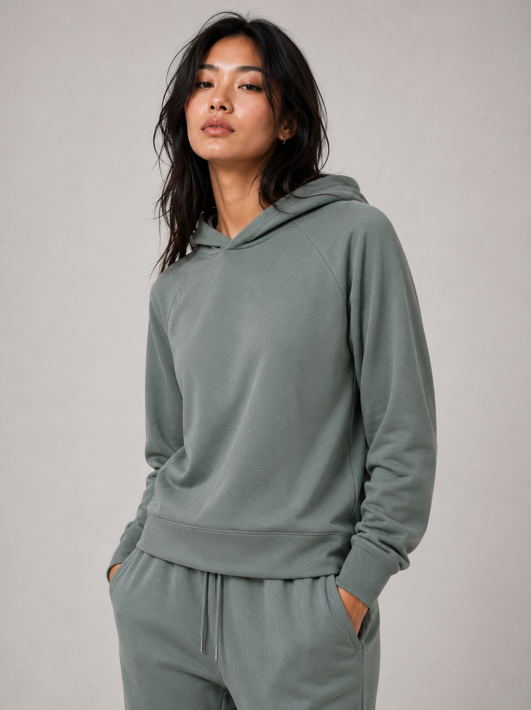 Flow Modal Hoodie - Green
