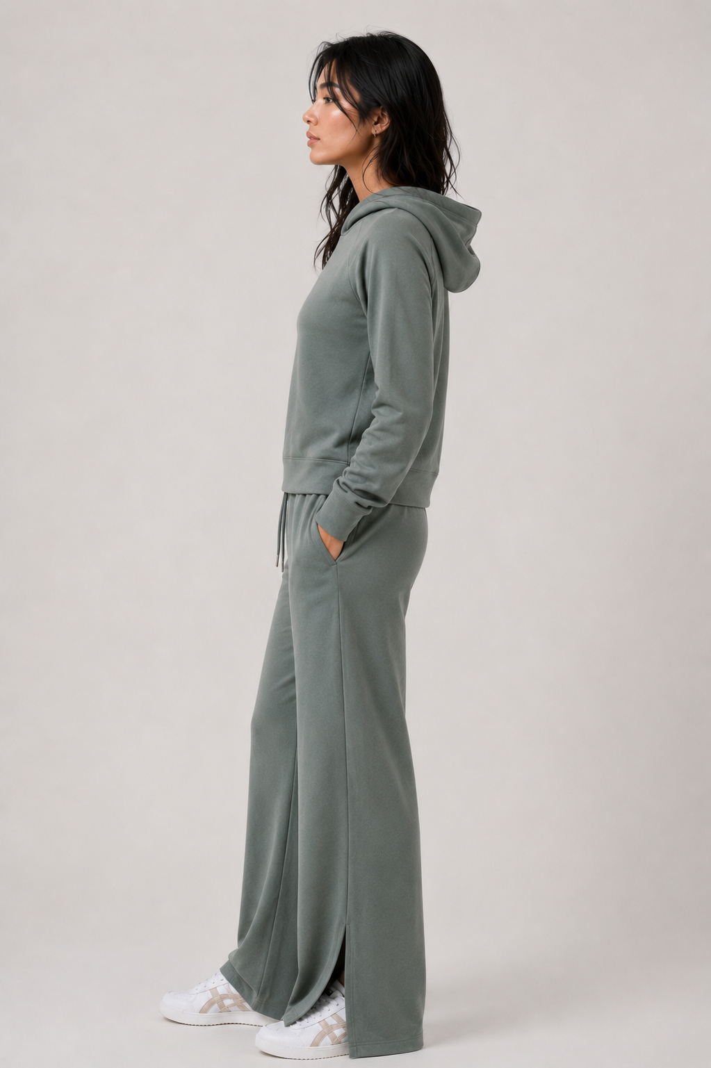 Flow Modal Hoodie - Green
