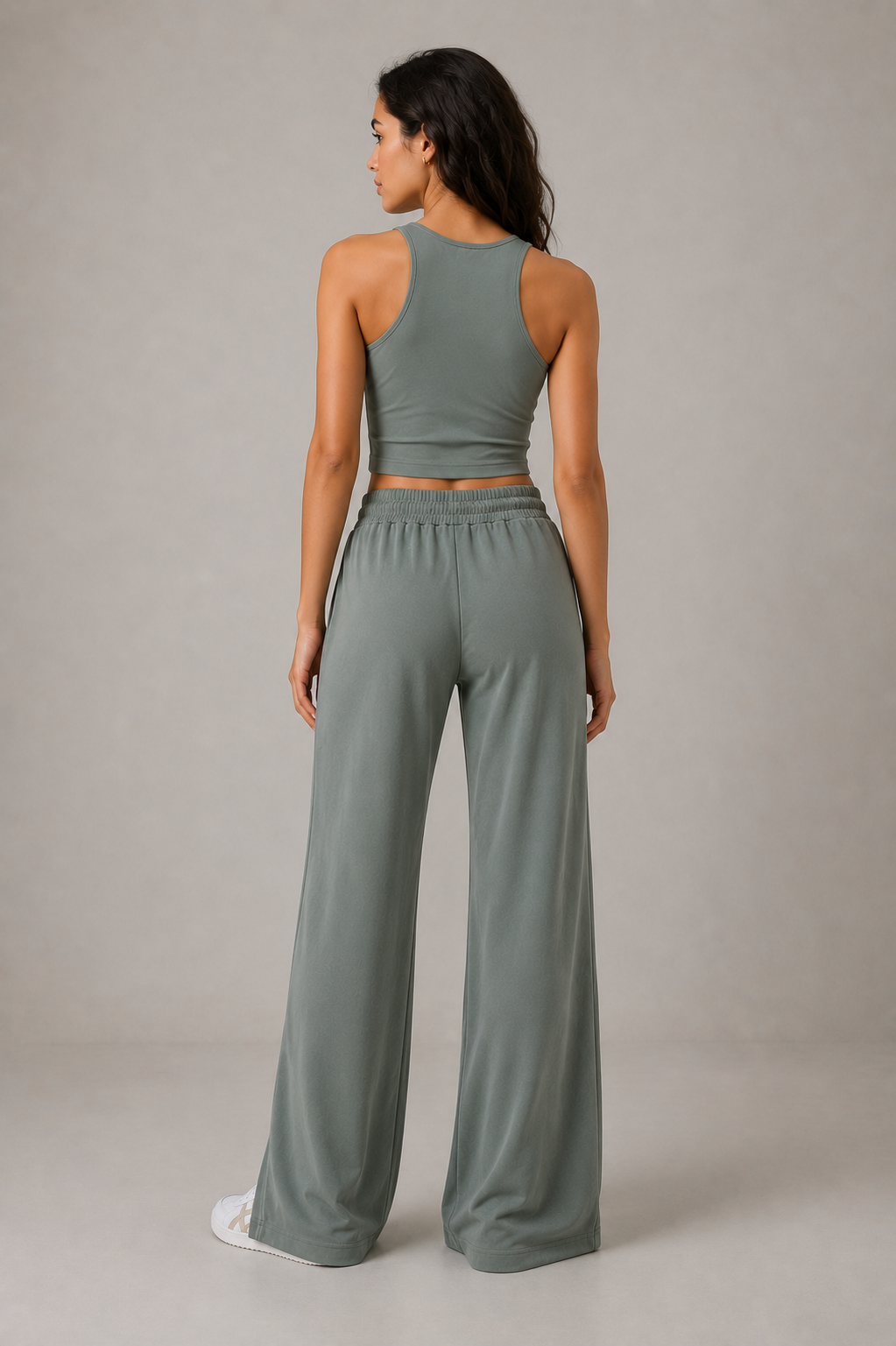 Flow Modal Trousers - Green