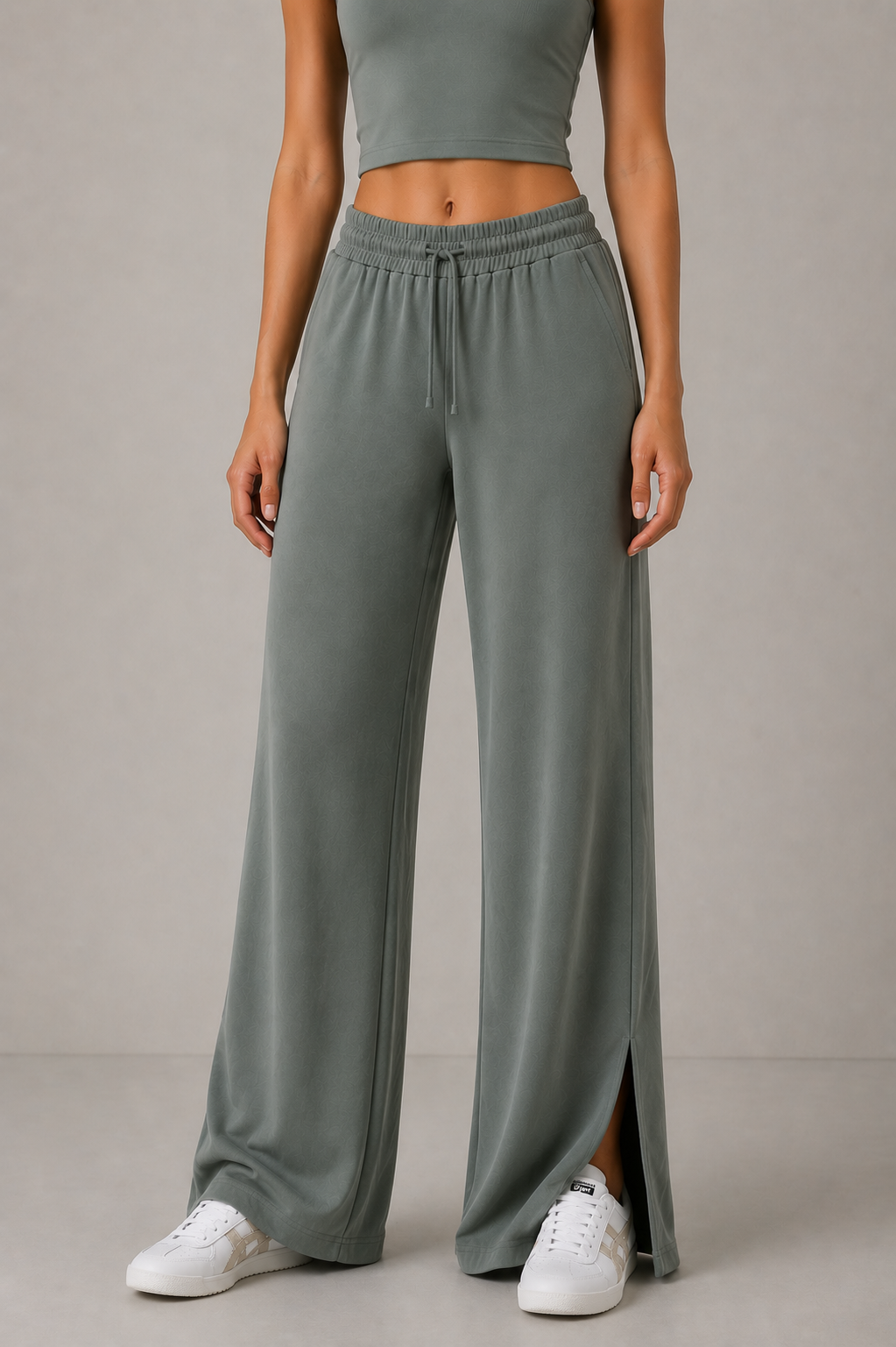 Flow Modal Trousers - Green