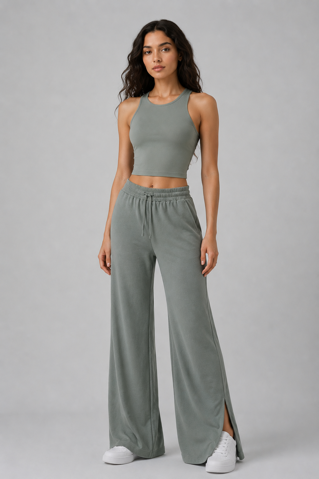Flow Modal Trousers - Green
